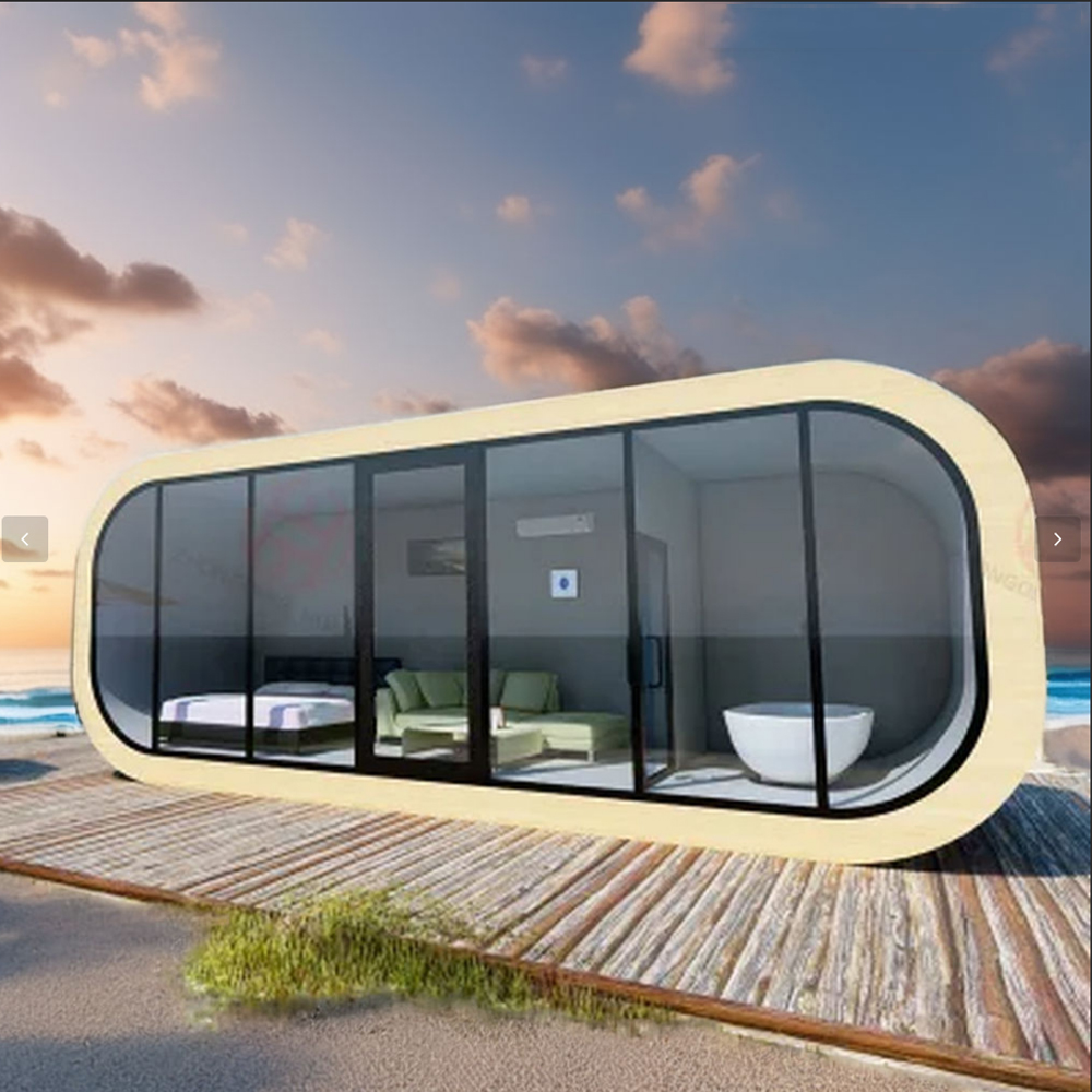 Renewable Energy Us - Ecologische Apple Cabin zonne-aangedreven modulaire woning
