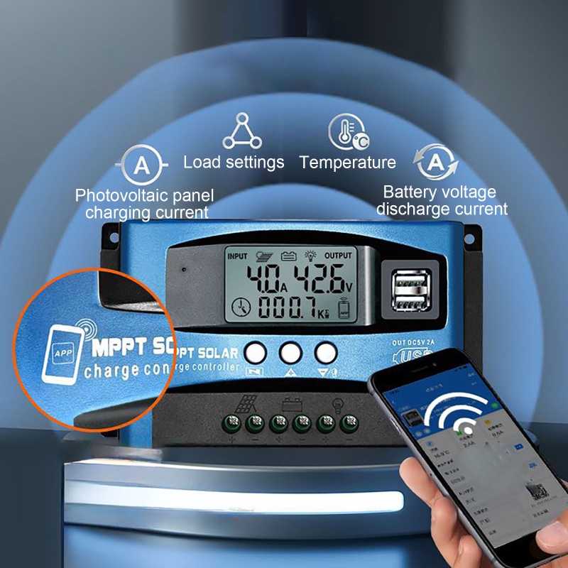 12V 24V WiFi Bluetooth MPPT So - Pwm Charge Controller recensie en prijs