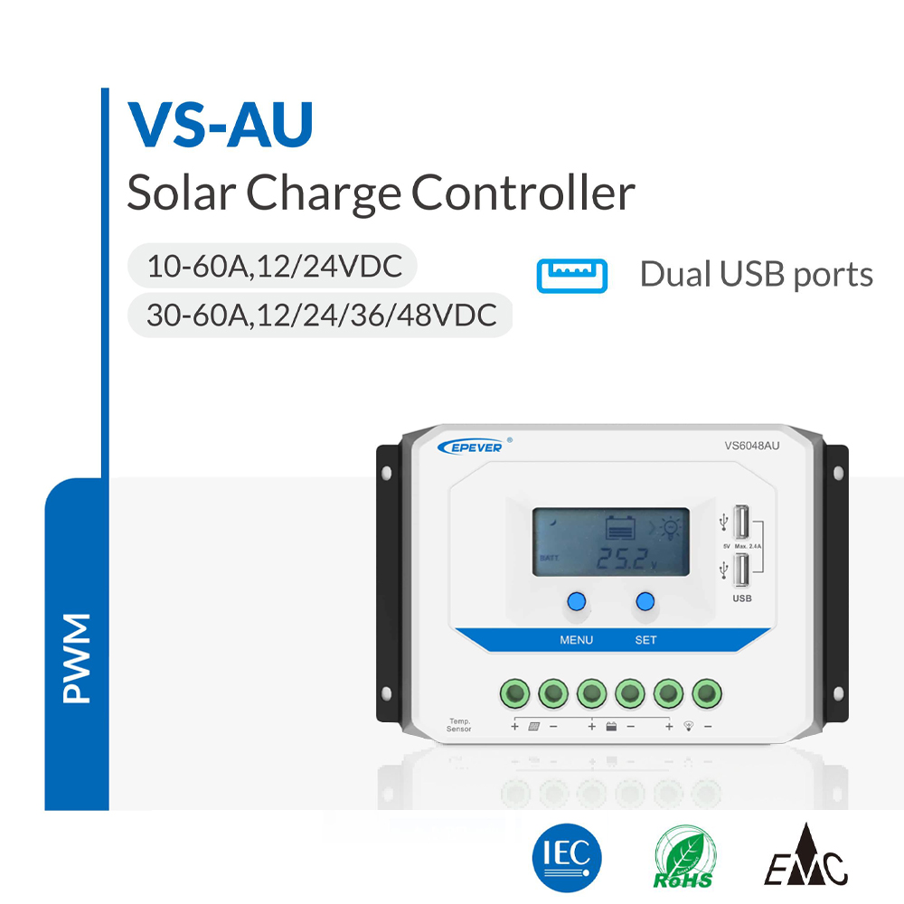 EPEVER 10A 20A 30A 45A 60A PWM - Pwm Charge Controller recensie en prijs