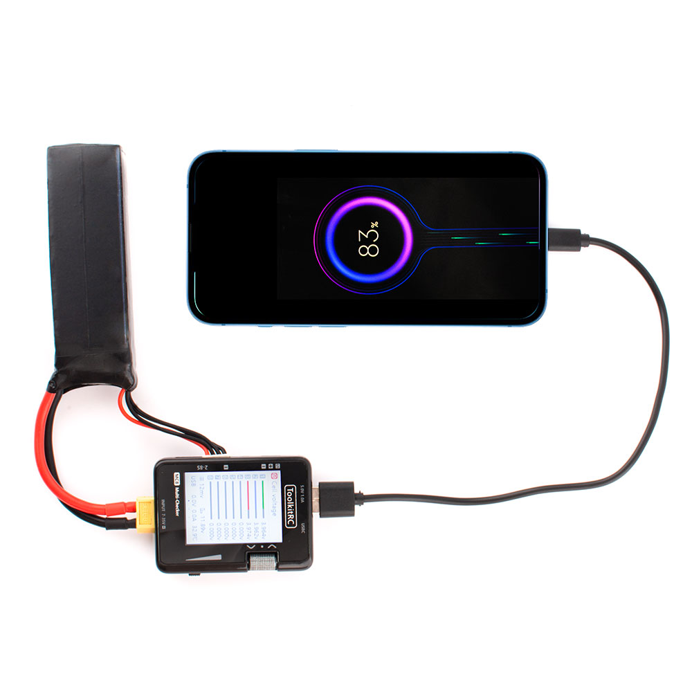 ToolkitRC MC8 Mini Cell Checke - Pwm Charge Controller recensie en prijs